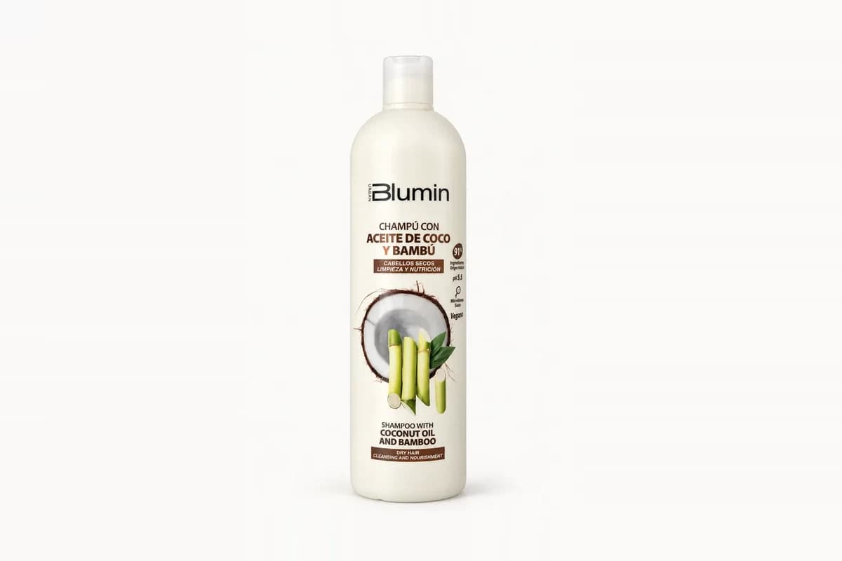 Blumin Champú con Aceite de Coco y Bambú