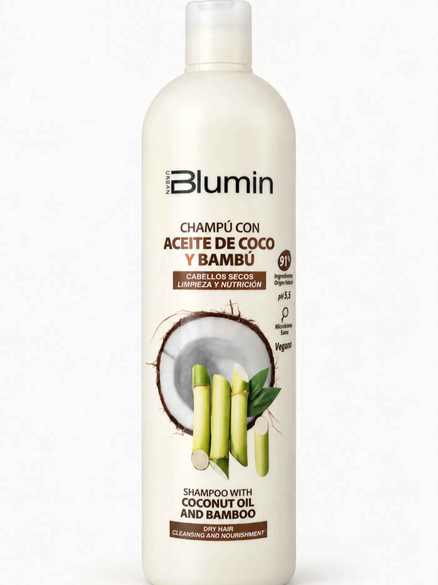 Blumin Champú con Aceite de Coco y Bambú