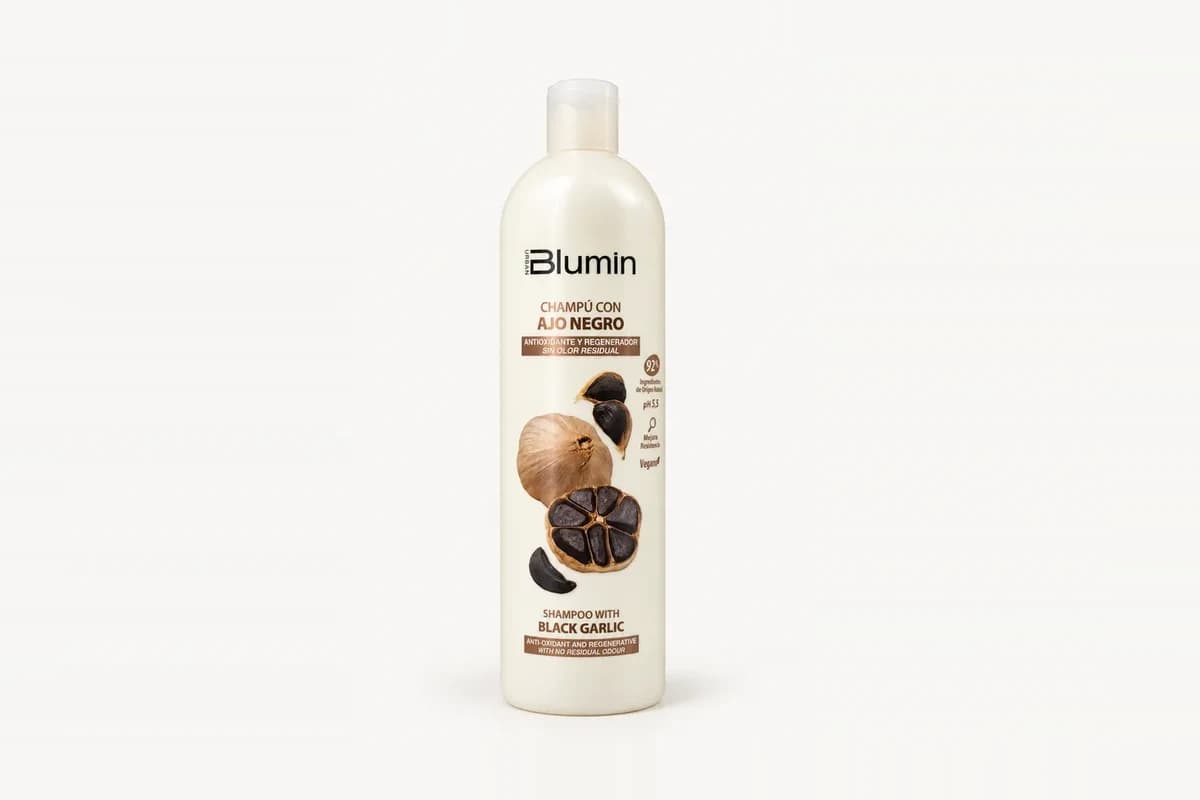 Blumin Champú con Ajo Negro