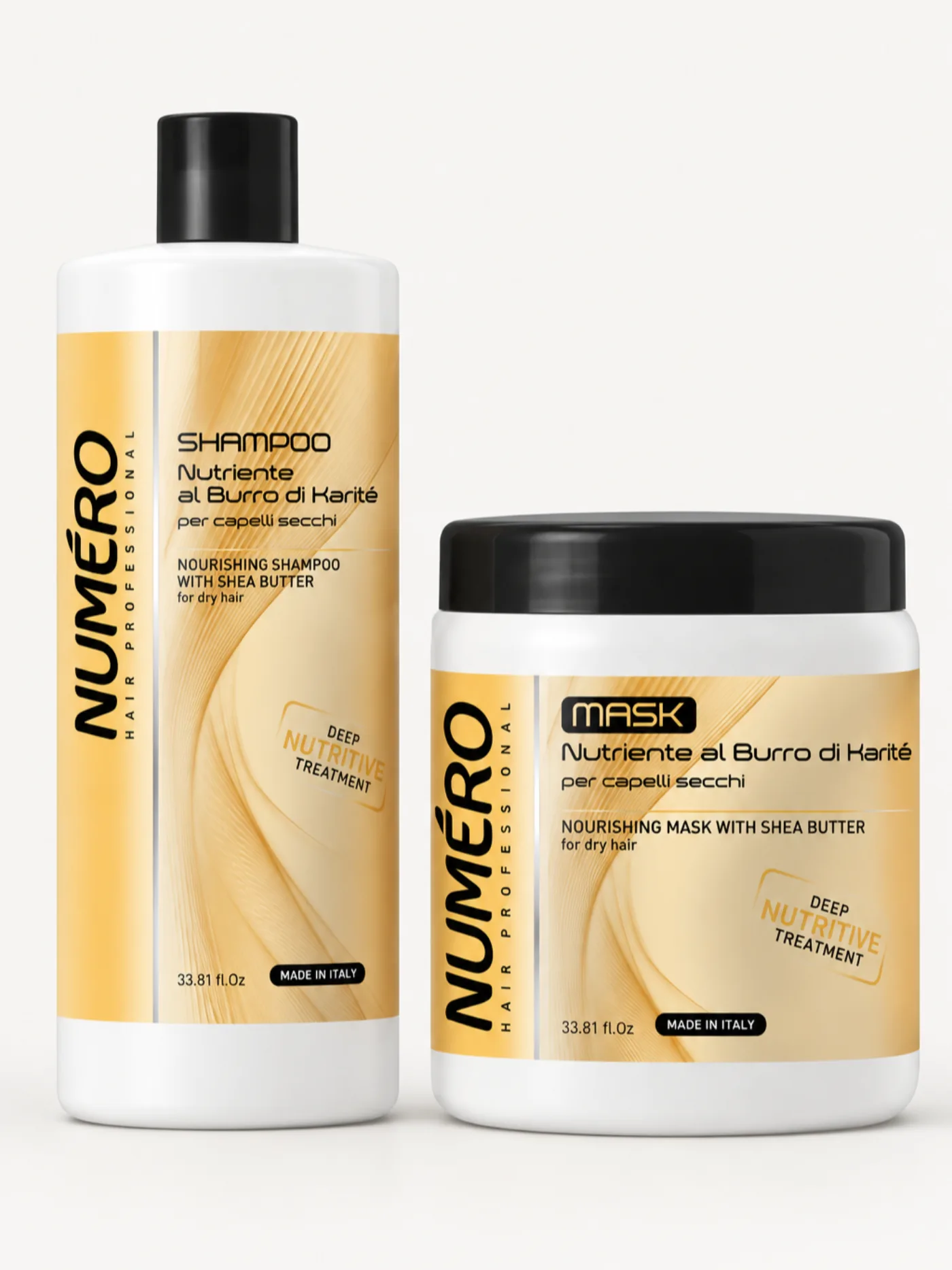 Numero Nourishing Shampoo + Mask with Shea Butter